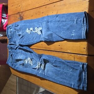 Judy blue 13/31 skinny distressed jeans